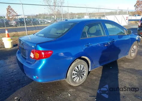2010 Toyota Corolla Le из США, поврежденный, VIN 2T1BU4EEXAC393666